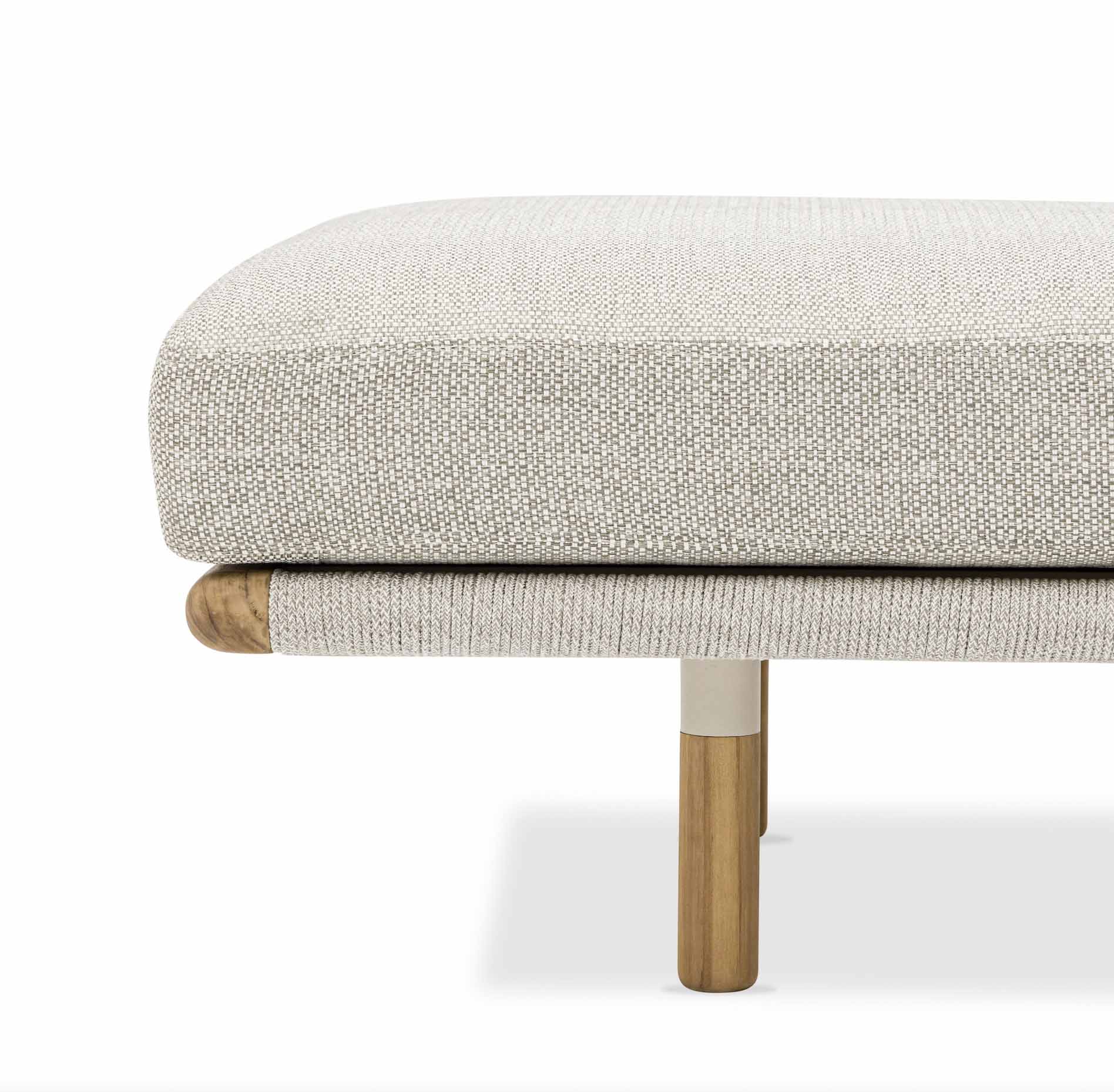 Bain de soleil luxe en aluminium by designer Belge - RIVIERA