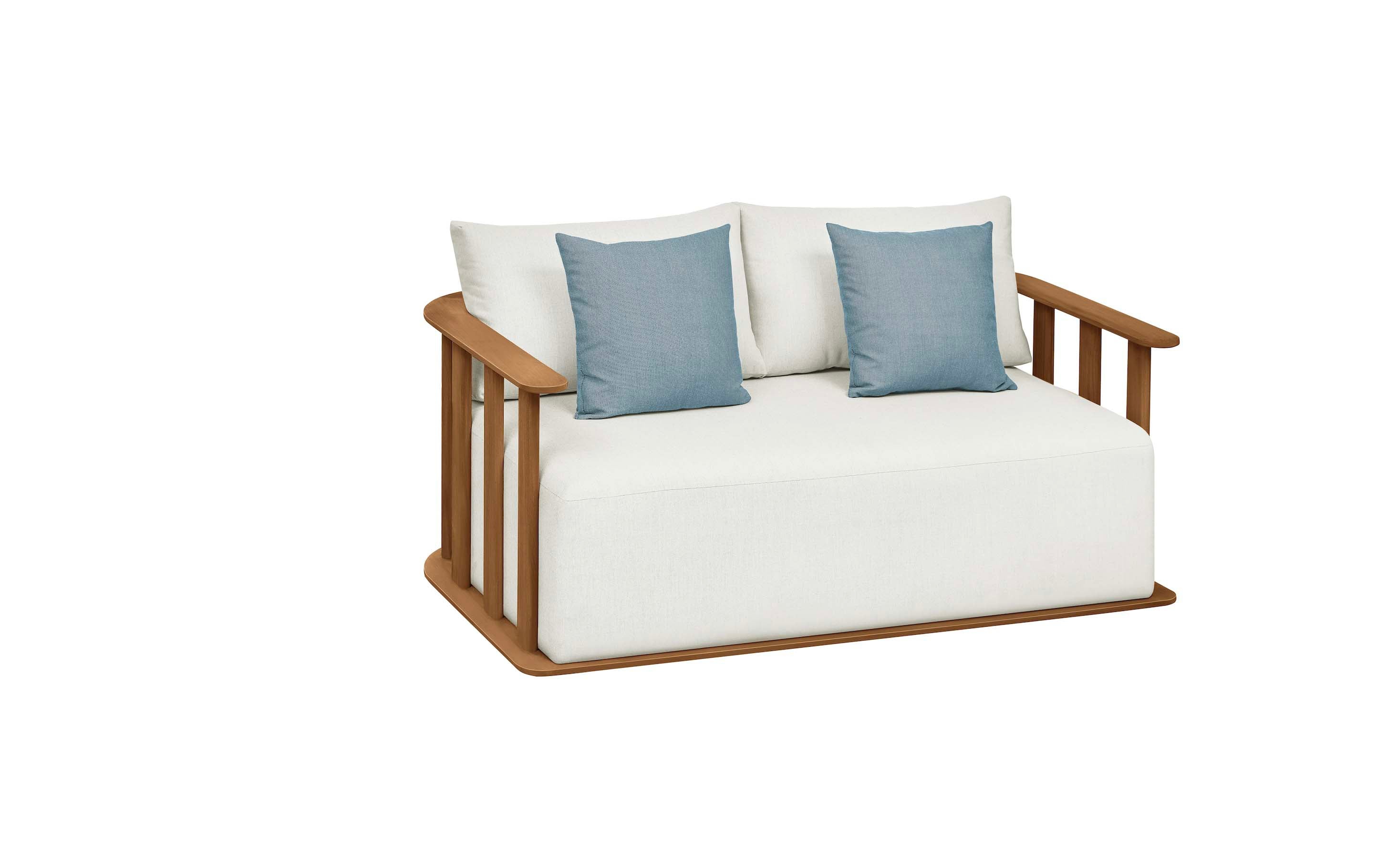 Grand salon de jardin haut de gamme en teck massif 7 places - ROMA XL