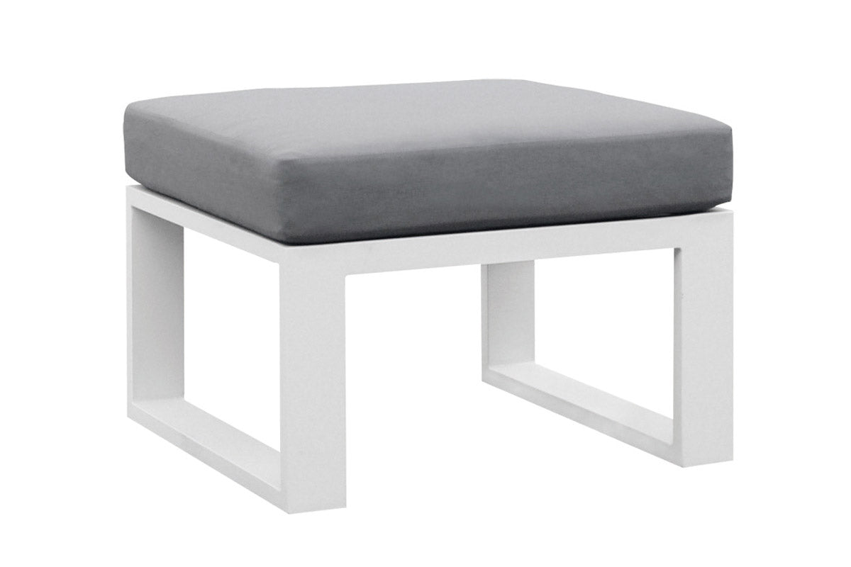 Grand canapé d'angle en aluminium haut de gamme 8 places - BELLY COOL