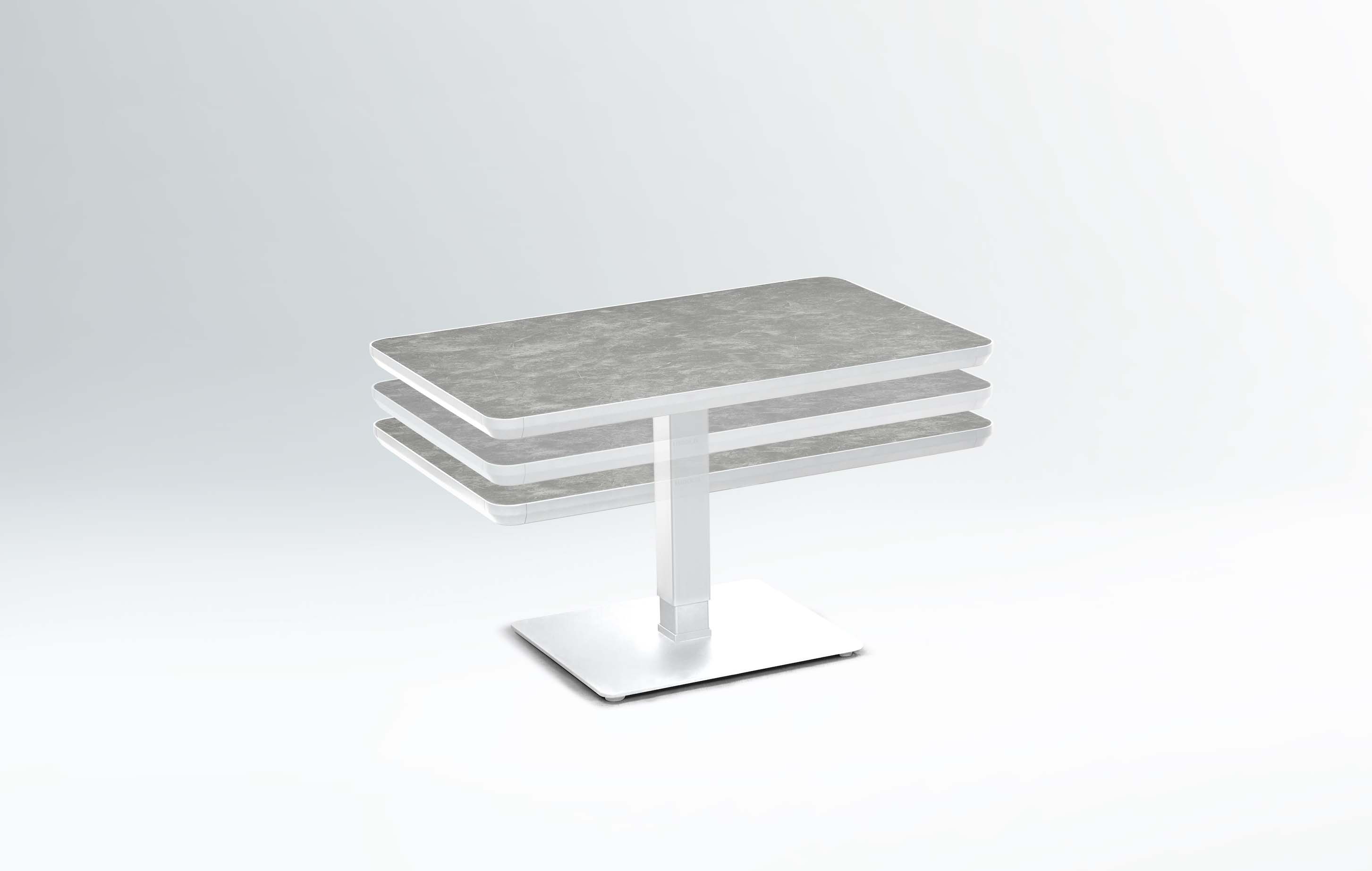 Salon de jardin aluminium dossier inclinable - MARIUS