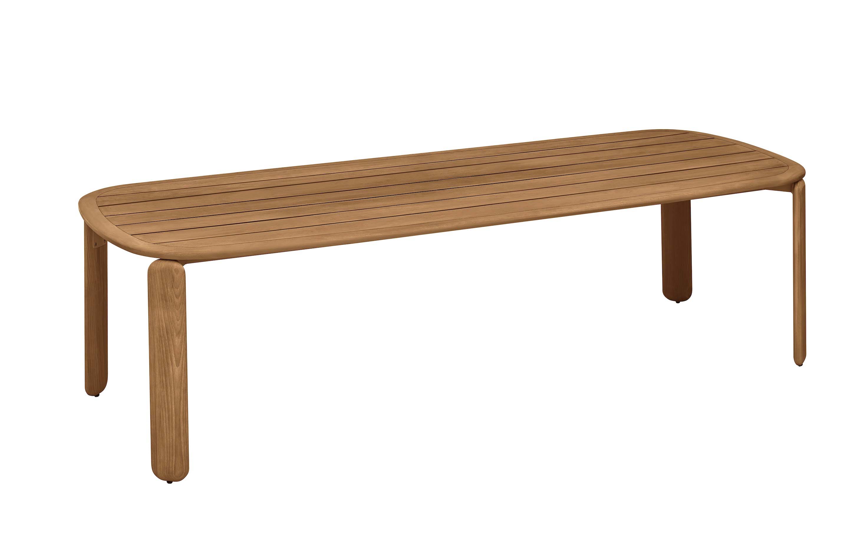 Ensemble de repas jardin en teck massif 8 places - ROMA