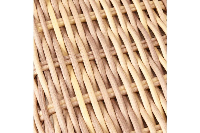 Table basse en résine tressée - BALI OSIER